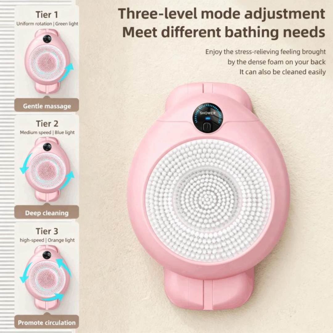 Smart Wall Mounted Exfoliating Brush