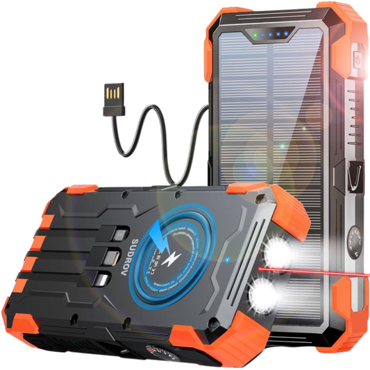 Solar Charger Power Bank Wireless Charger