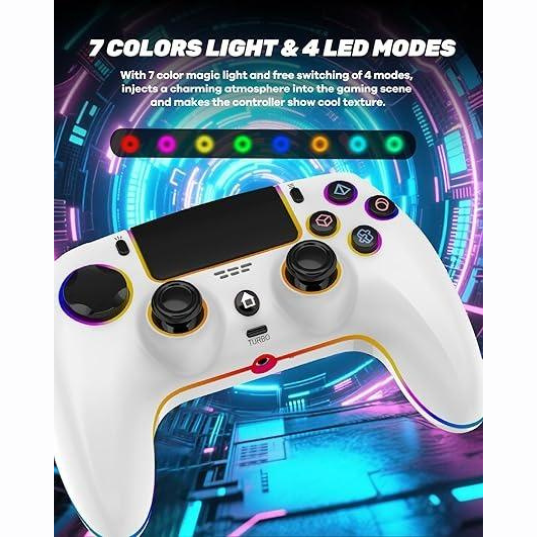 PS5 Pro Wireless Controller with 7 RGB Colors