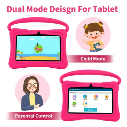 7 inch Android Tablet for Kids 16GB Storage