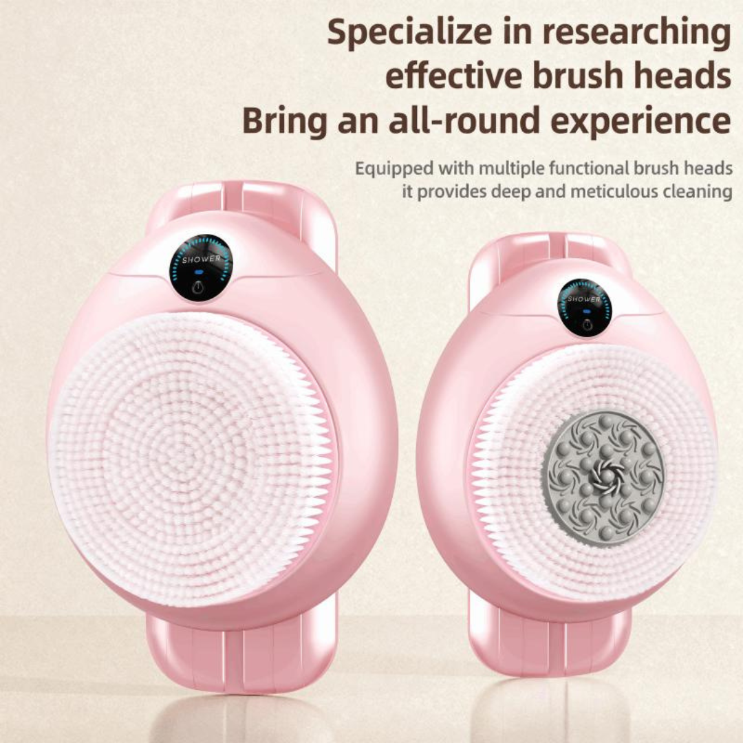 Smart Wall Mounted Exfoliating Brush