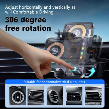 Smart Car Wireless Fast Charging Holder