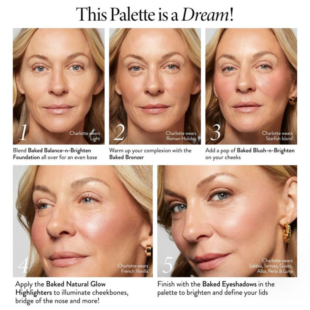 LANIERA Tuscan Baked Make-Up Starter Kit