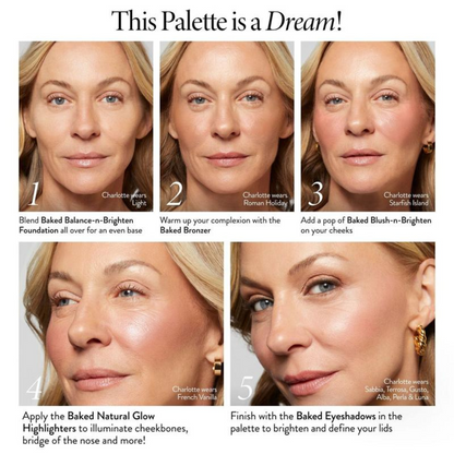LANIERA Tuscan Baked Make-Up Starter Kit