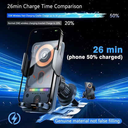Smart Car Wireless Fast Charging Holder