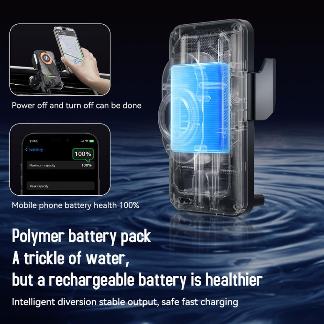 Smart Car Wireless Fast Charging Holder