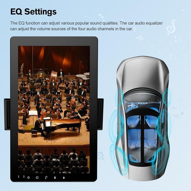 10.1" Rotatable Touch Screen Car Stereo