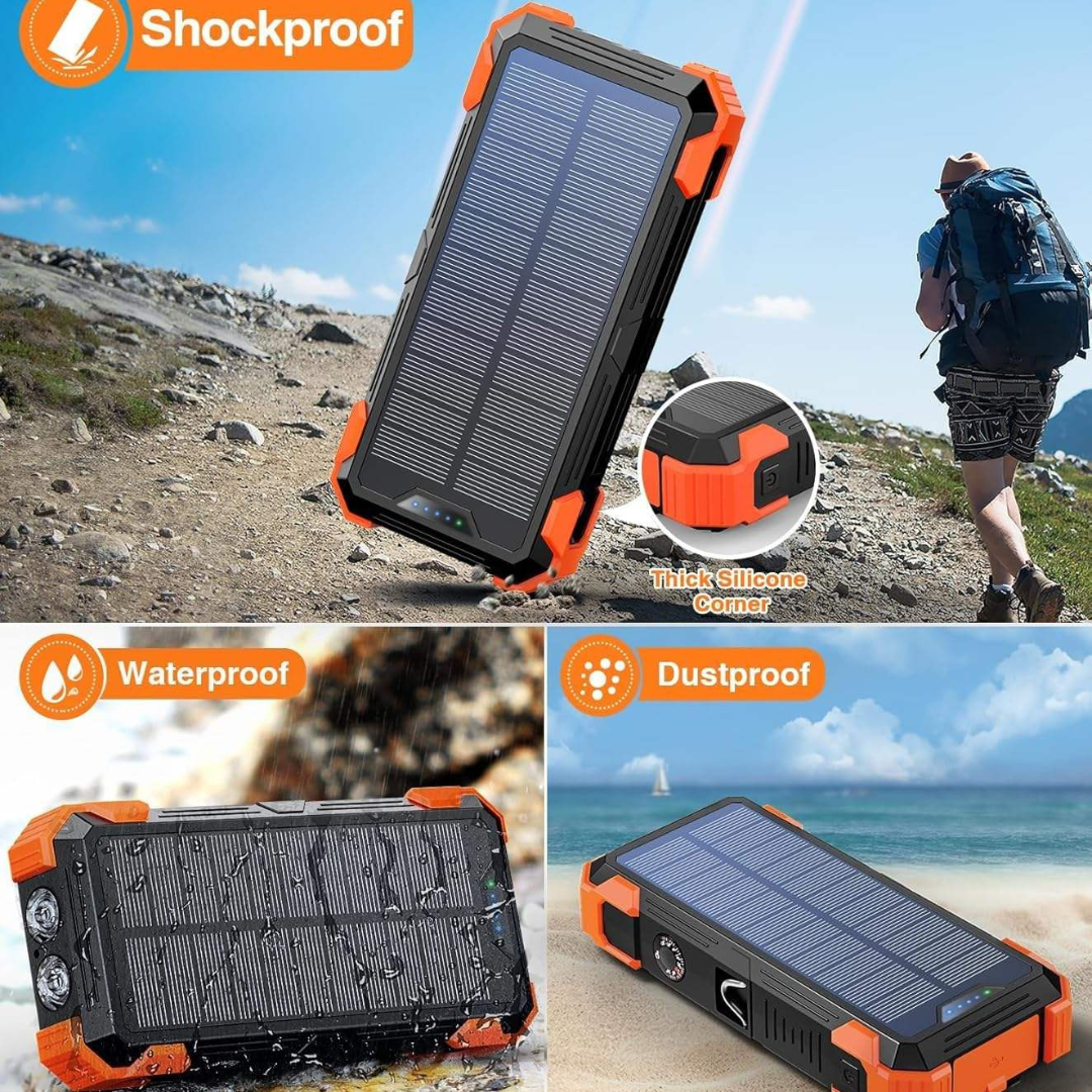 Solar Charger Power Bank Wireless Charger