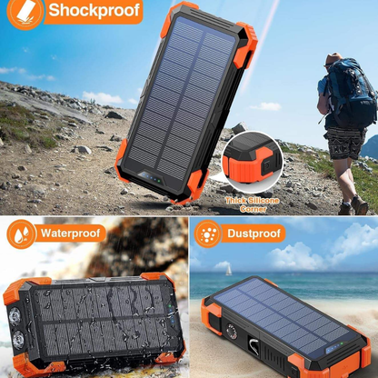 Solar Charger Power Bank Wireless Charger