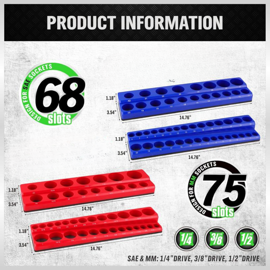 Magnetic Socket Organizer
