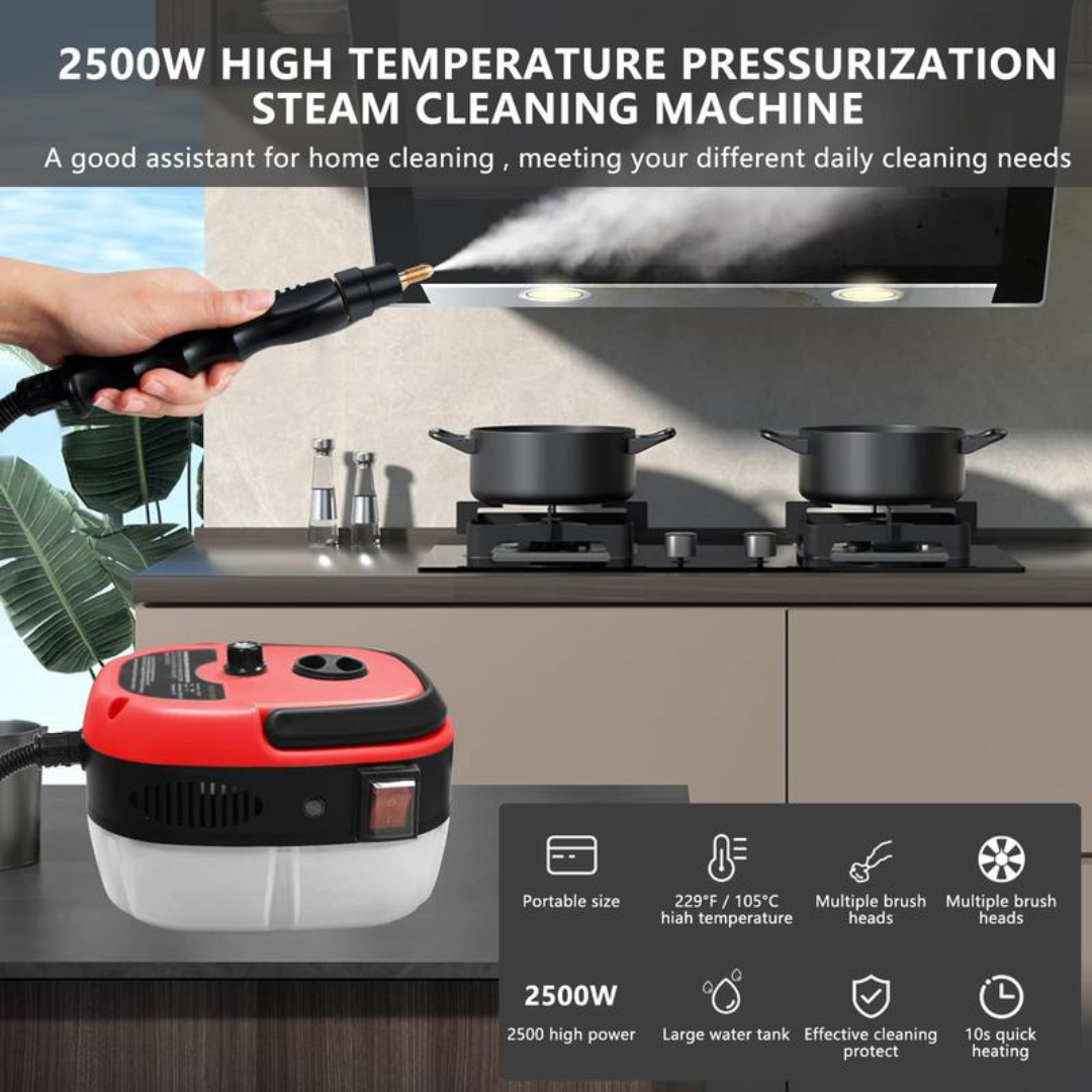 Handheld Pressurized Steam Cleaner
