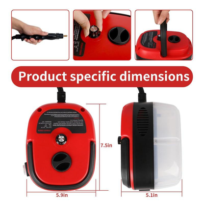 Handheld Pressurized Steam Cleaner