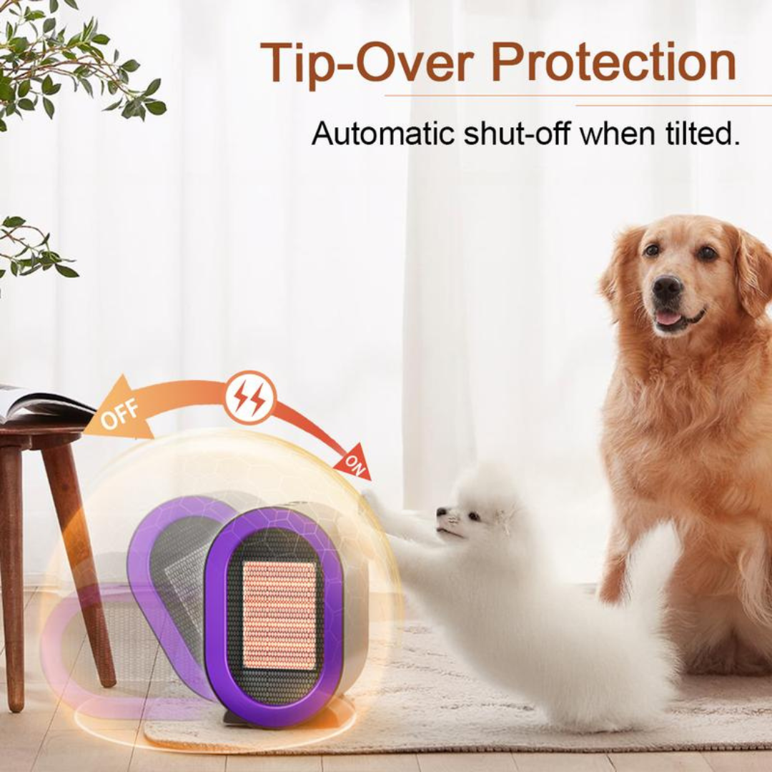 Portable Ceramic Heater with Fan