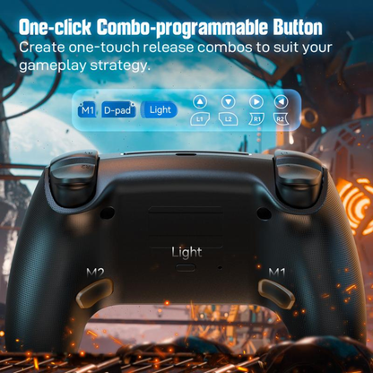 PS5 Pro Wireless Controller with 7 RGB Colors