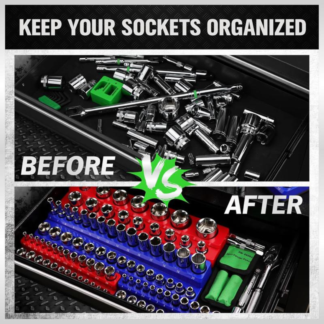 Magnetic Socket Organizer