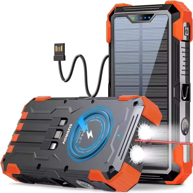 Solar Charger Power Bank Wireless Charger